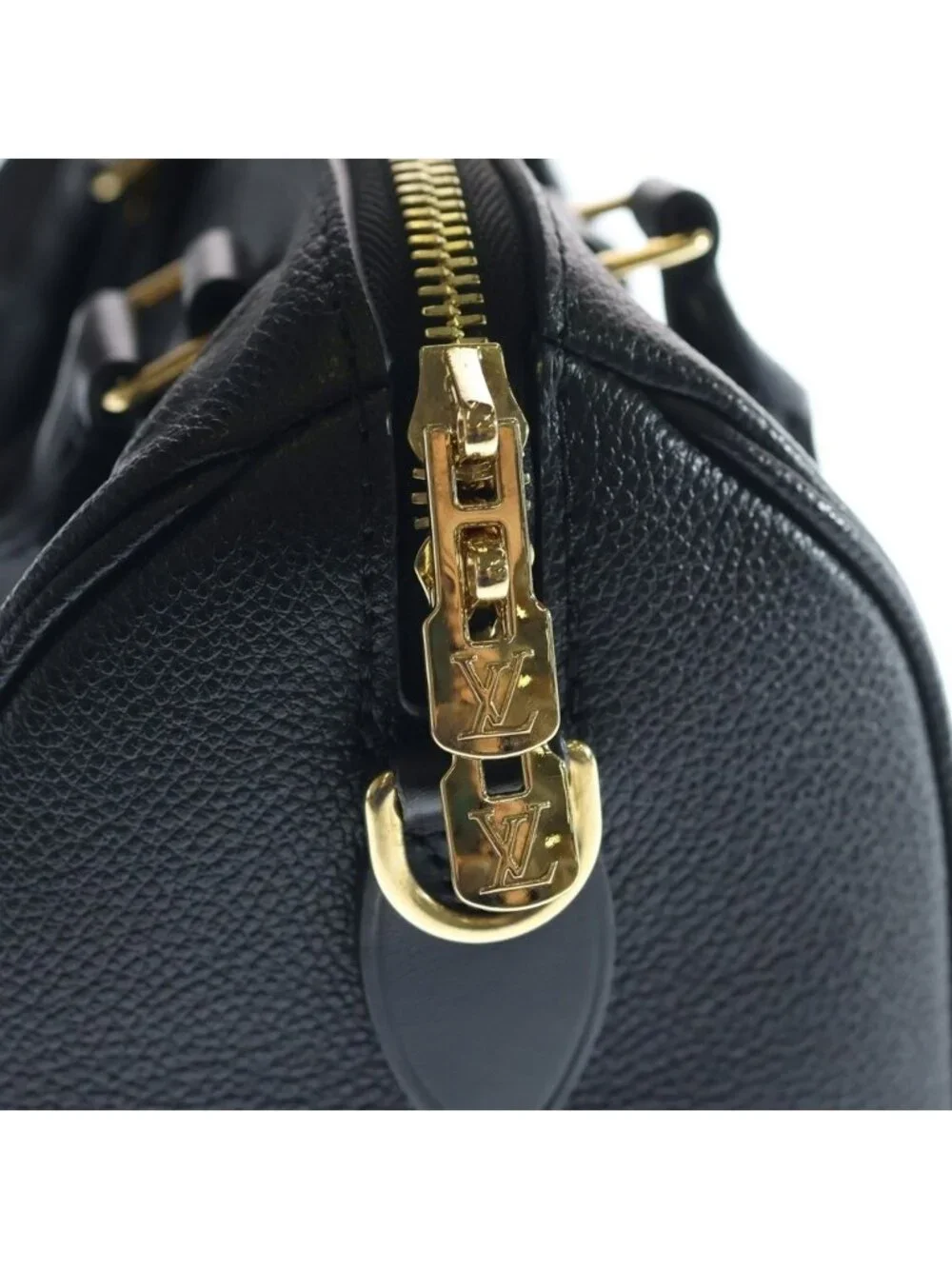 Louis Vuitton Monogram Empreinte Speedy Bandouliere 20 Strike Key Cadena Handbag